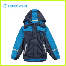 Menino PU Ski Rainwear Rum-019